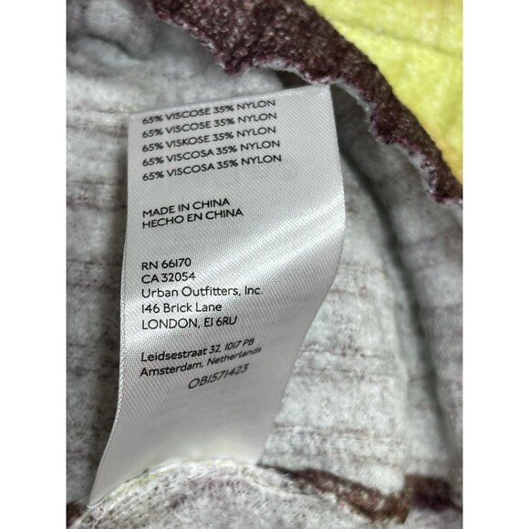 Anthropologie Pilcro Sweater Velvet Turtleneck  Pink Preppy Retro Size XS NWT - Picture 10 of 11